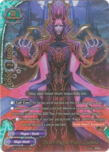 Death Plague Priest Zyebola (4) [X-CBT] - Future Card BuddyFight Single