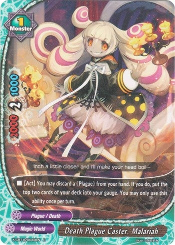 Death Plague Caster Malariah (49) [X-CBT] - Future Card BuddyFight Single