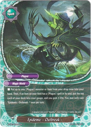 Epidemic - Outbreak - (50) [X-CBT] - Future Card BuddyFight Single