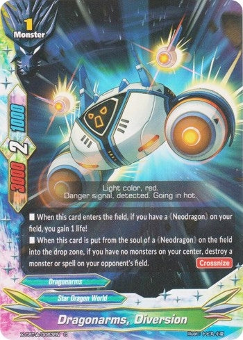 Dragonarms Diversion (63) [X-CBT] - Future Card BuddyFight Single