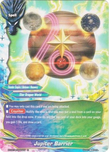 Jupiter Barrier (66) [X-CBT] - Future Card BuddyFight Single