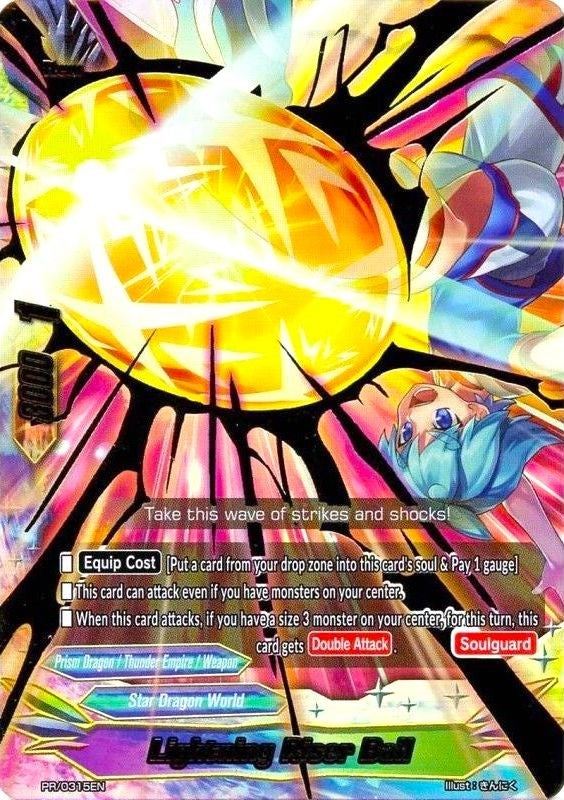 Lightning Riser Ball (315) [PR] - Future Card BuddyFight Single