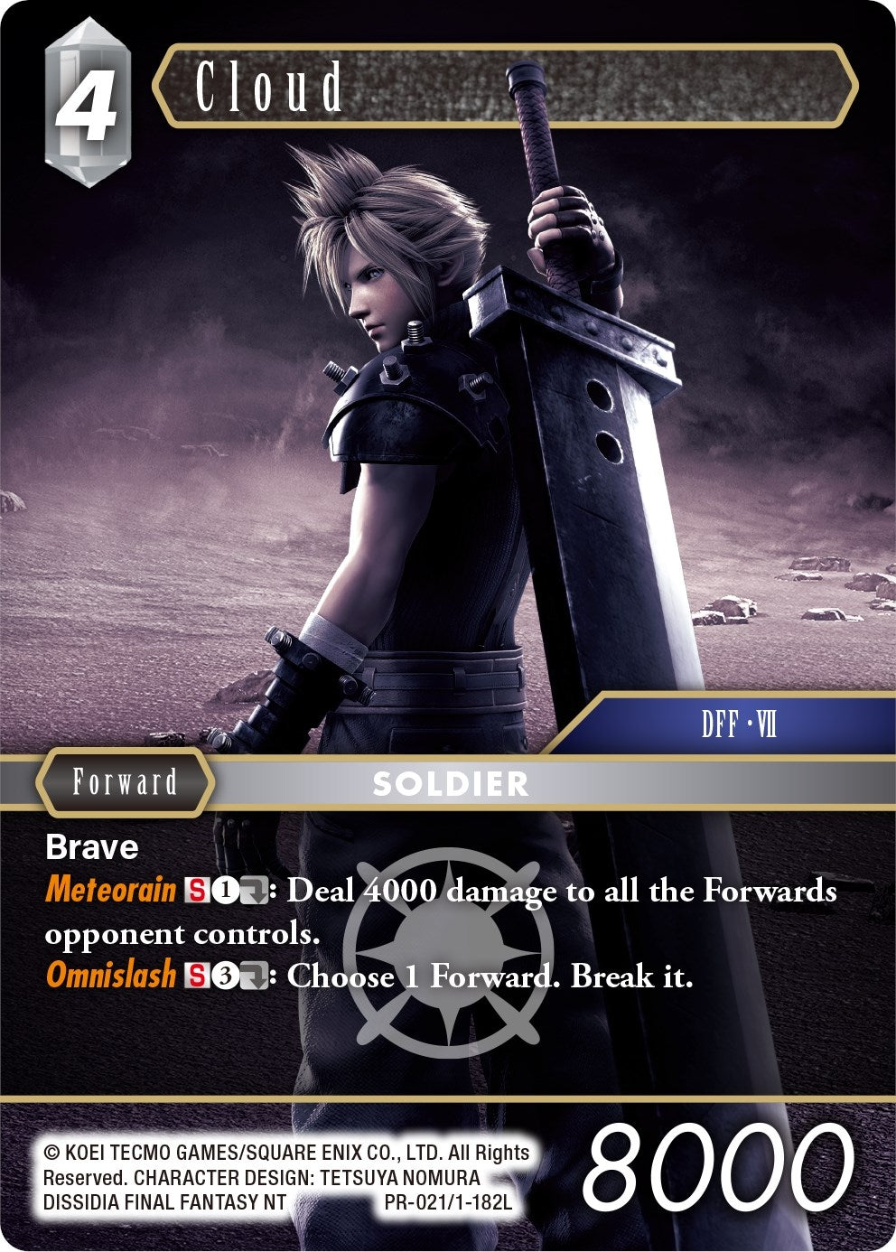 Cloud (Legend) (211182) [PR] - Final Fantasy TCG Single