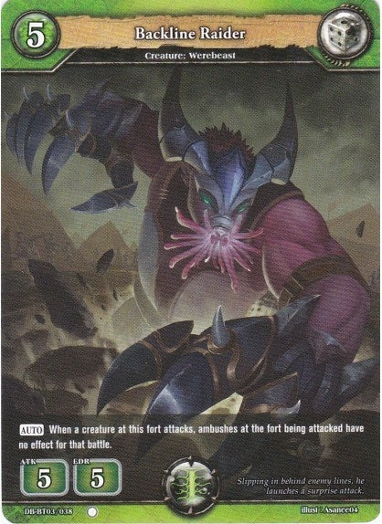 Backline Raider (3038) [BP03] - Dragoborne Single
