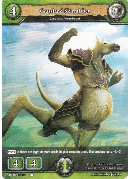 Grassland Skirmisher (3040) [BP03] - Dragoborne Single