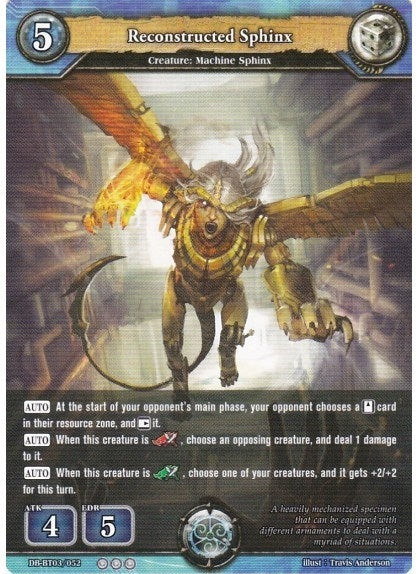 Reconstructed Sphinx (3052) [BP03] - Dragoborne Single