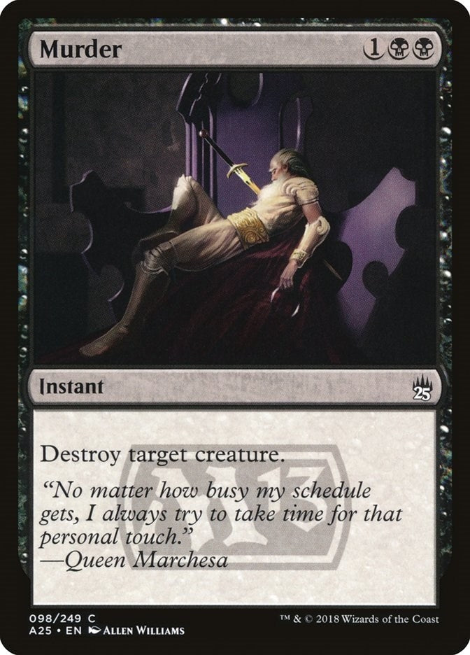 Murder (98) [A25] - MTG Single