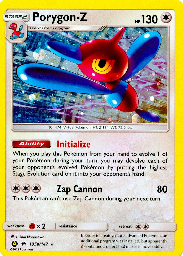 Image for Porygon-Z - 105a/147 (105a/147) (Alternate Art Promos) - Pokemon