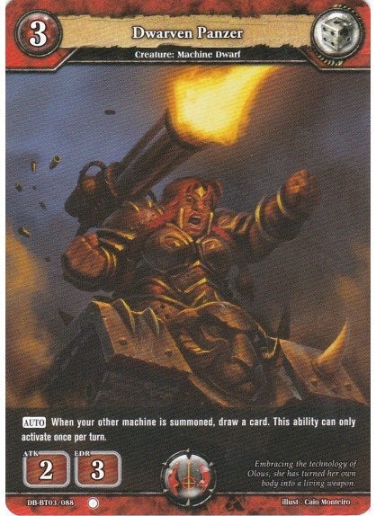Dwarven Panzer (3088) [BP03] - Dragoborne Single