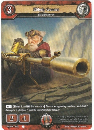 Elderly Gunner (3089) [BP03] - Dragoborne Single