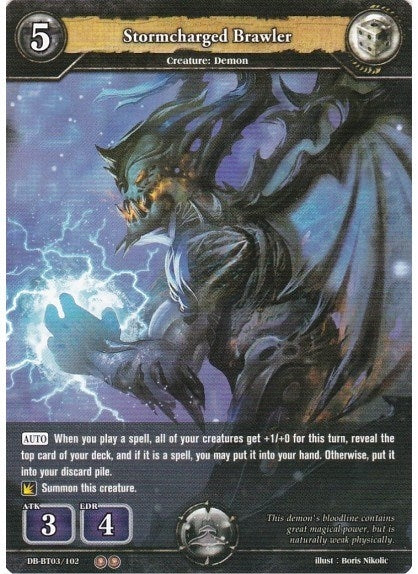Stormcharged Brawler (3102) [BP03] - Dragoborne Single