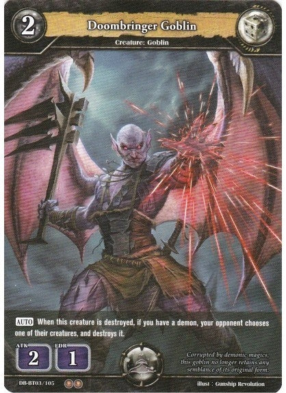 Doombringer Goblin (3105) [BP03] - Dragoborne Single