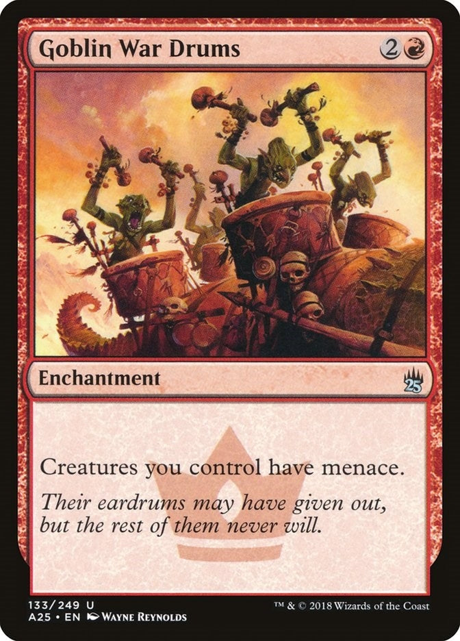 Goblin War Drums (133) [A25] - MTG Single