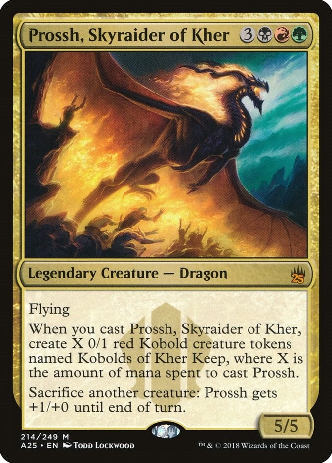 Prossh Skyraider of Kher (214) [A25] - MTG Single