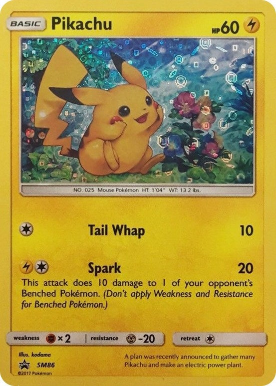 Image for Pikachu - SM86 (General Mills Promo) (SM86) (Miscellaneous Cards & Products) - Pokemon