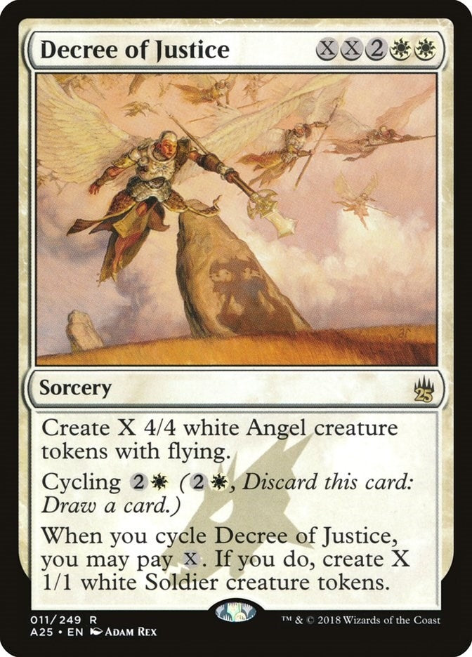 Decree of Justice (11) [A25] - MTG Single