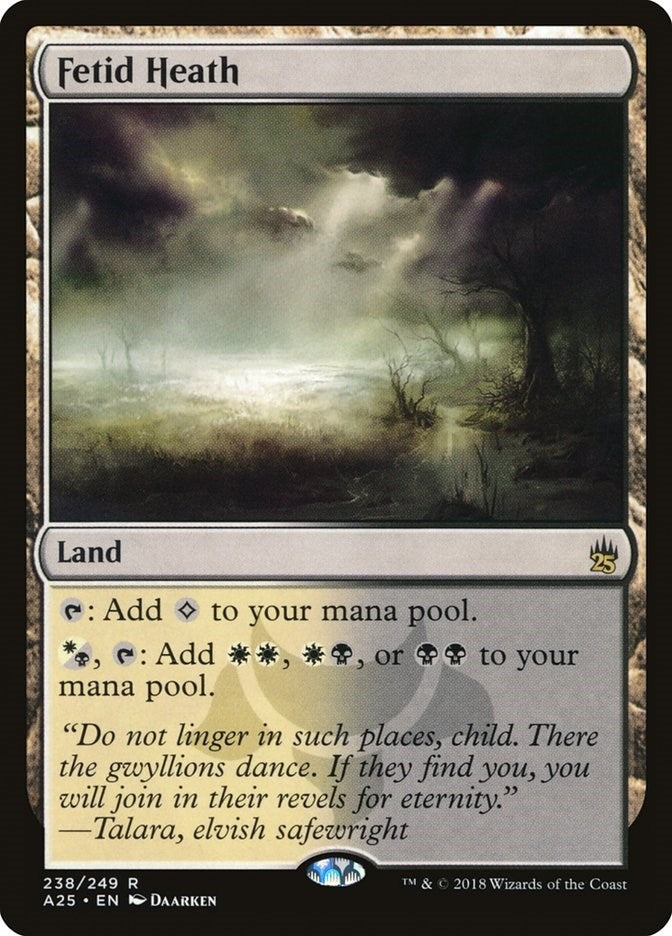 Fetid Heath (238) [A25] - MTG Single