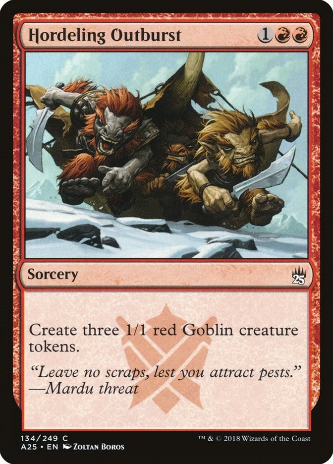 Hordeling Outburst (134) [A25] - MTG Single