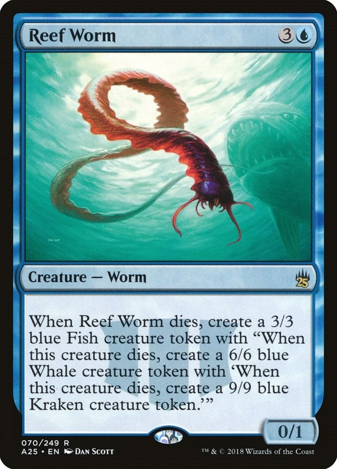 Reef Worm (70) [A25] - MTG Single
