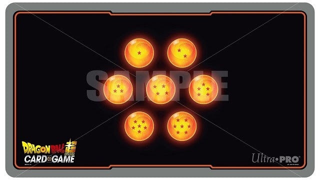 Dragon Balls Playmat with Playmat Tube for Dragon Ball Super CCG - Playmats Sealed