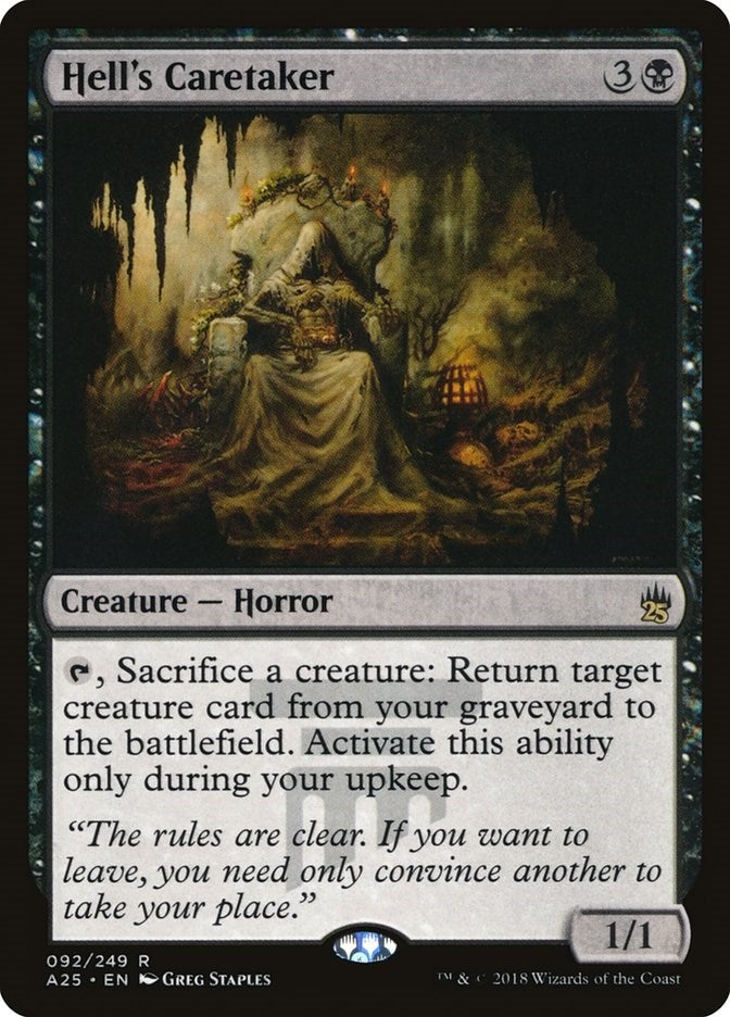 Hell’s Caretaker (92) [A25] - MTG Single