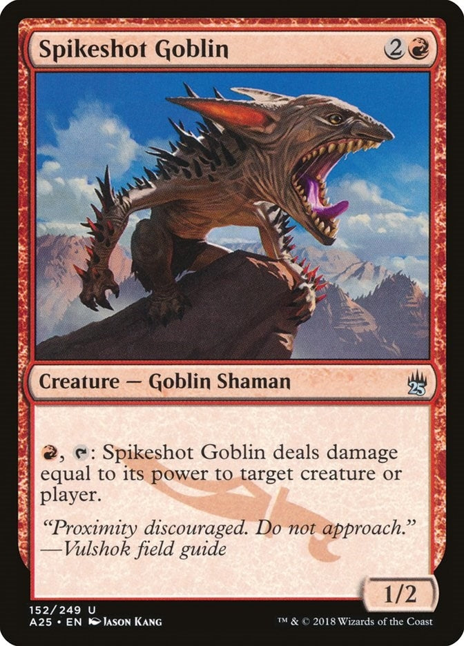 Spikeshot Goblin (152) [A25] - MTG Single