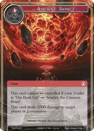 Ancient Impact (29) [TSW] - Force of Will Single
