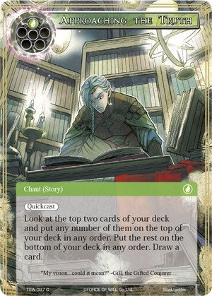 Approaching the Truth (87) [TSW] - Force of Will Single