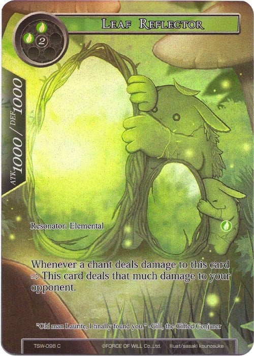Leaf Reflector (Full Art) (98) [TSW] - Force of Will Single
