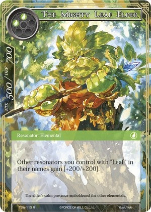 The Mighty Leaf Elder (113) [TSW] - Force of Will Single