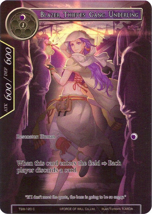 Blazer Thieves Gang Underling (Full Art) (120) [TSW] - Force of Will Single