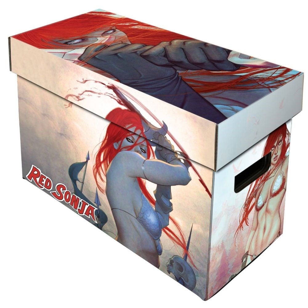Image for Short Comic Box - Art: Red Sonja - Collectible Storage