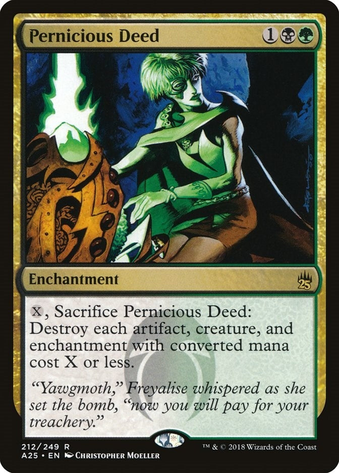 Pernicious Deed (212) [A25] - MTG Single