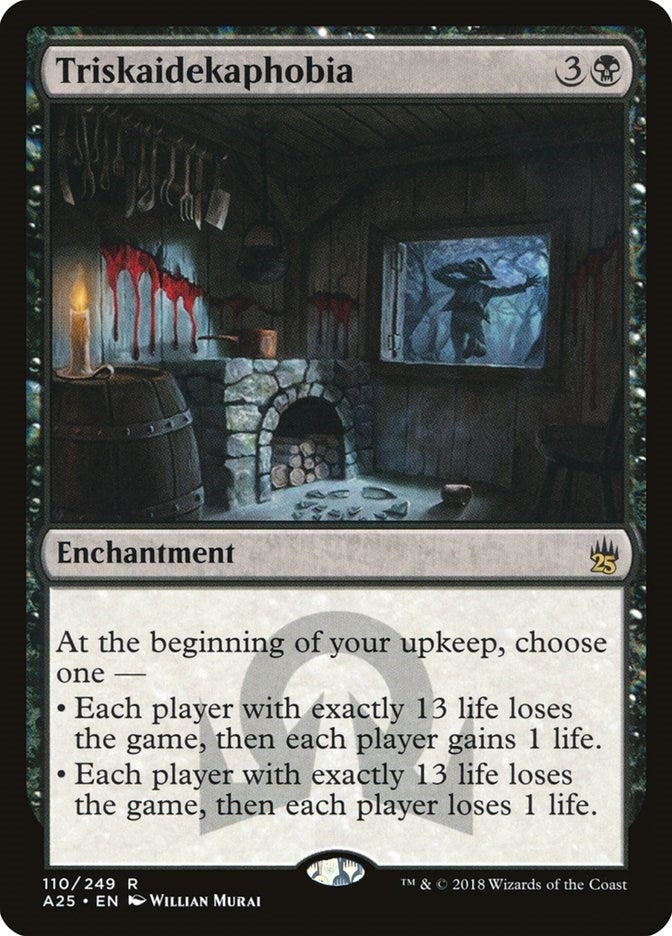 Triskaidekaphobia (110) [A25] - MTG Single