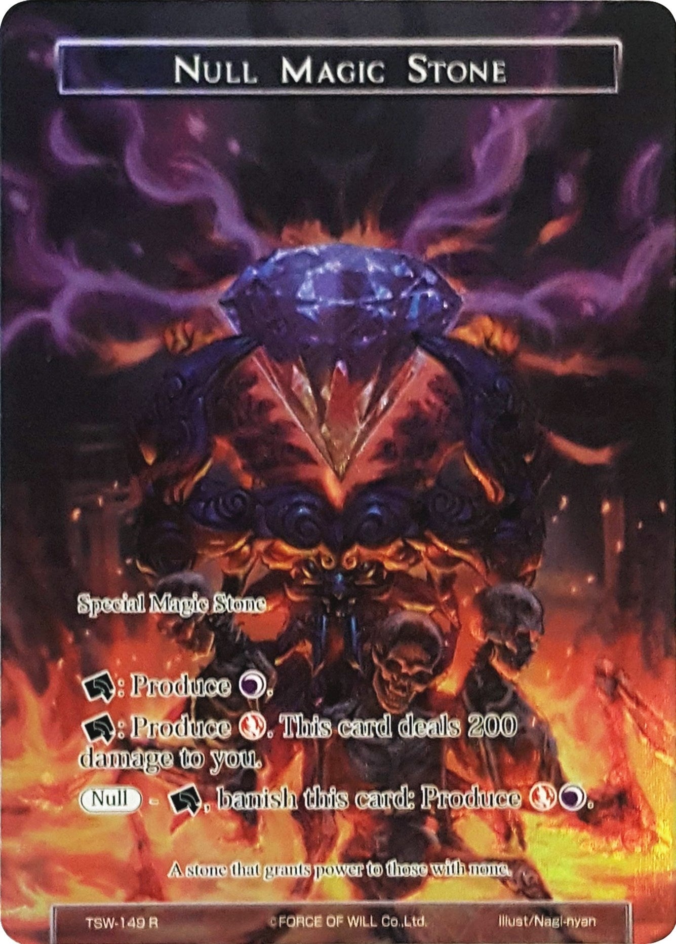 Null Magic Stone (Full Art) (149) [TSW] - Force of Will Single