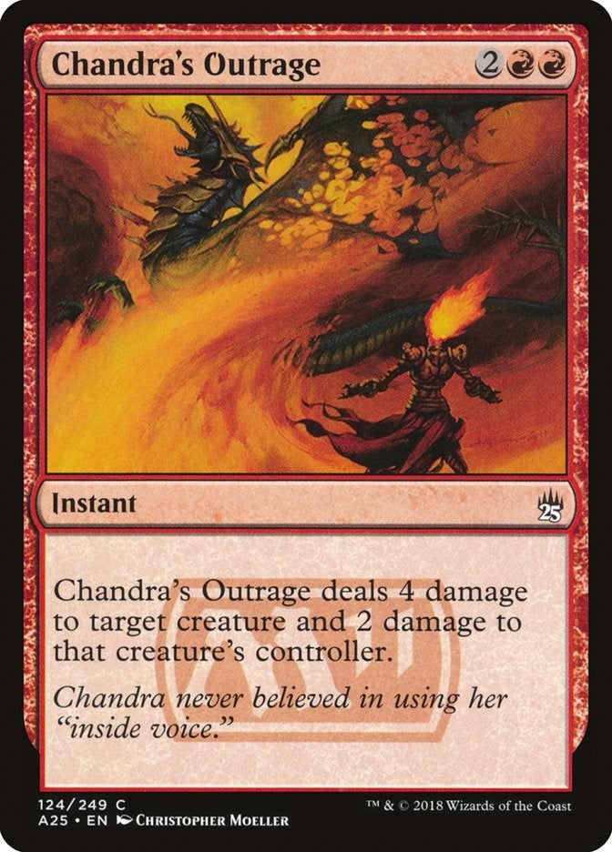 Chandra’s Outrage (124) [A25] - MTG Single