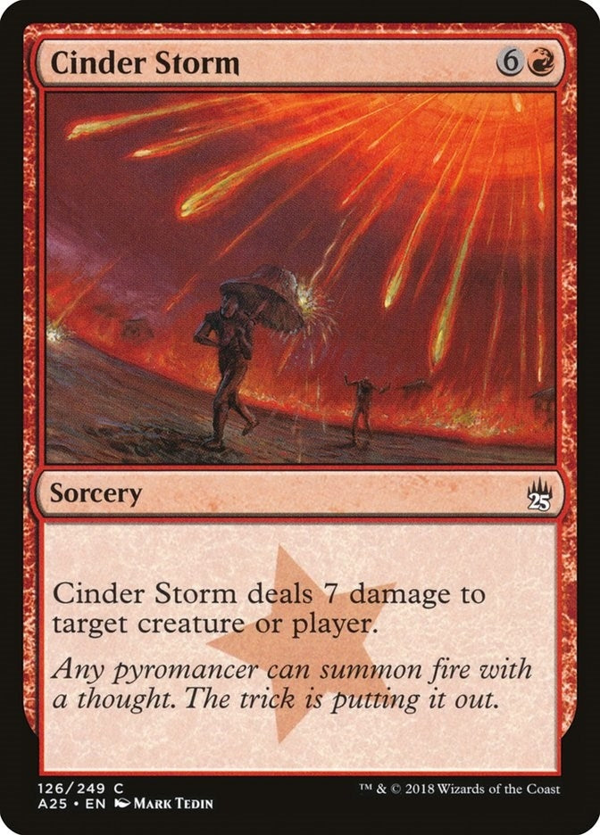Cinder Storm (126) [A25] - MTG Single
