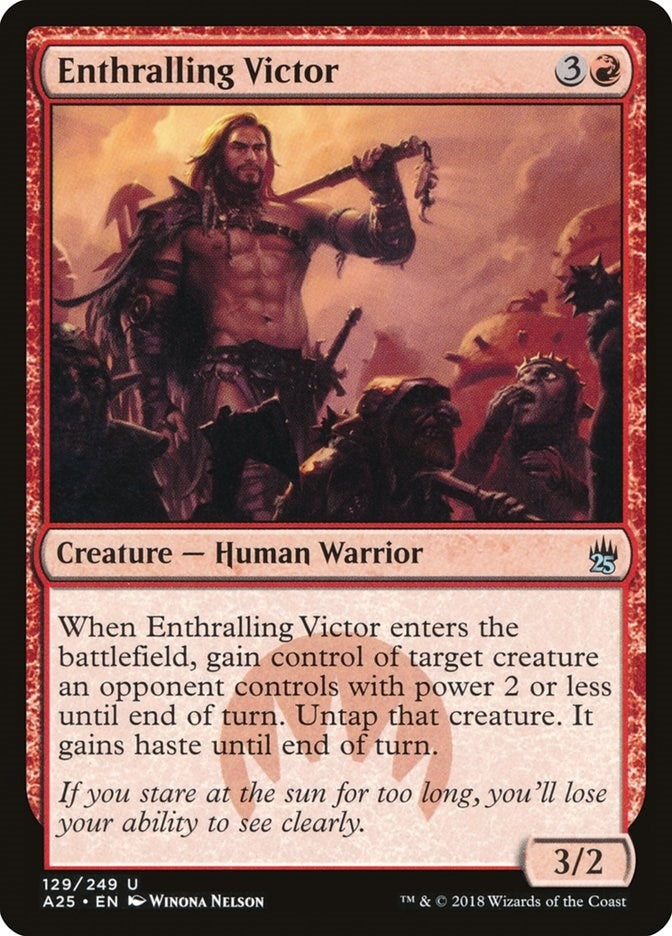 Enthralling Victor (129) [A25] - MTG Single