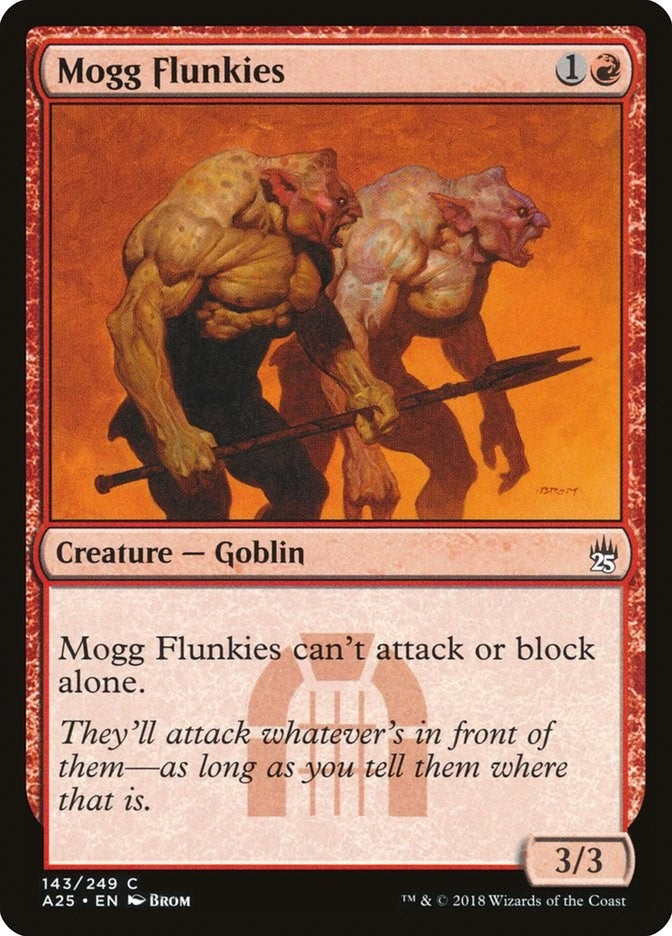 Mogg Flunkies (143) [A25] - MTG Single