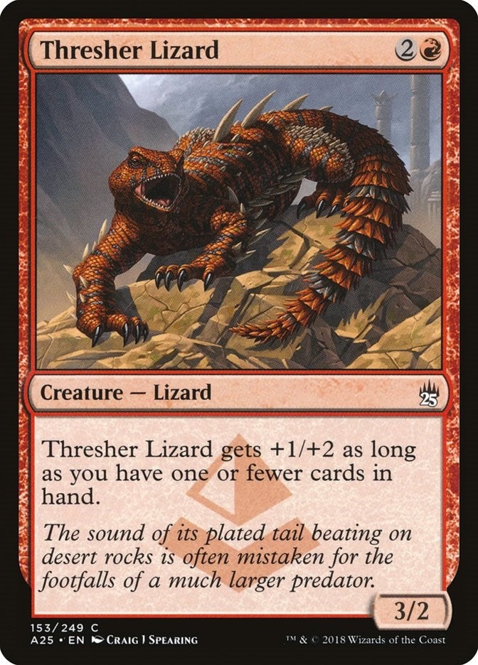 Thresher Lizard (153) [A25] - MTG Single