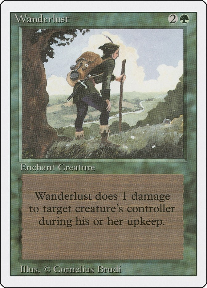 Wanderlust [3ED] - MTG Single