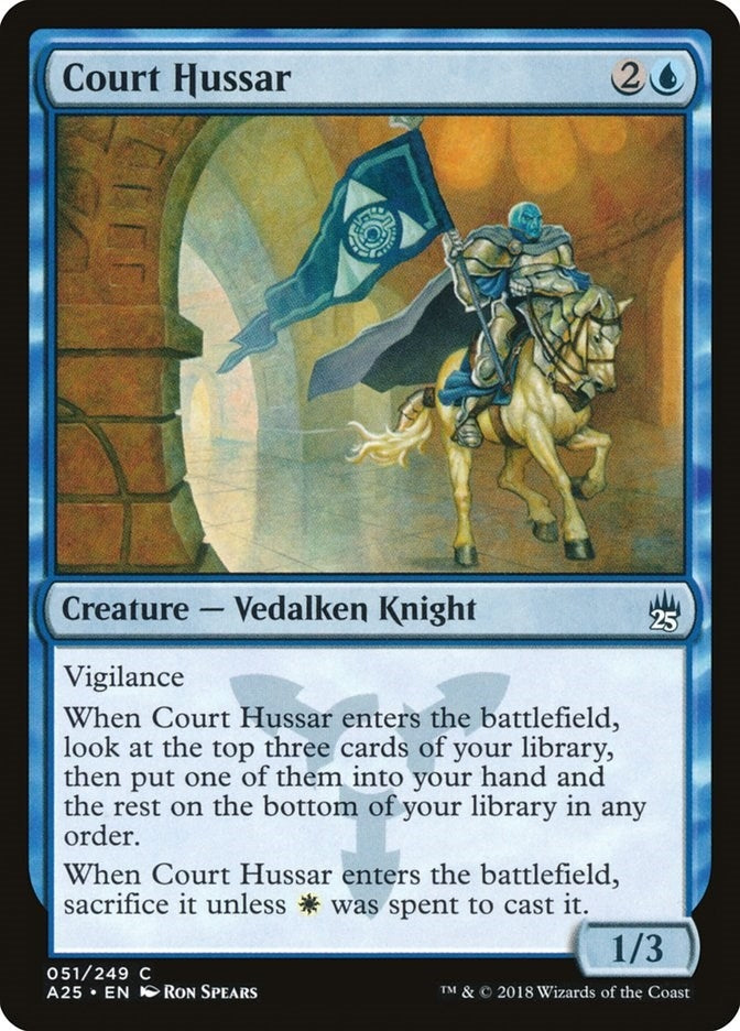 Court Hussar (51) [A25] - MTG Single