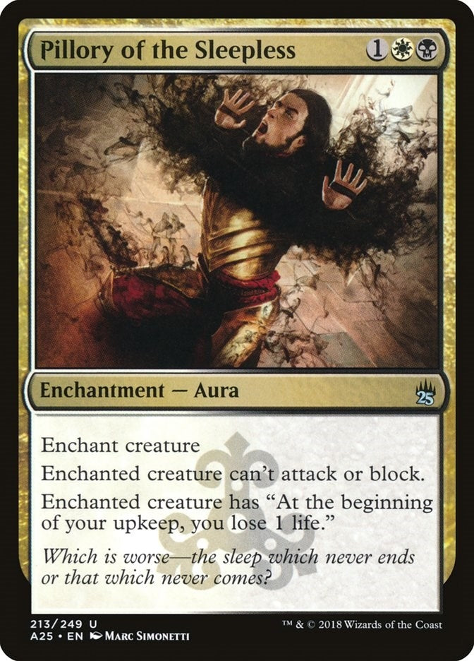Pillory of the Sleepless (213) [A25] - MTG Single