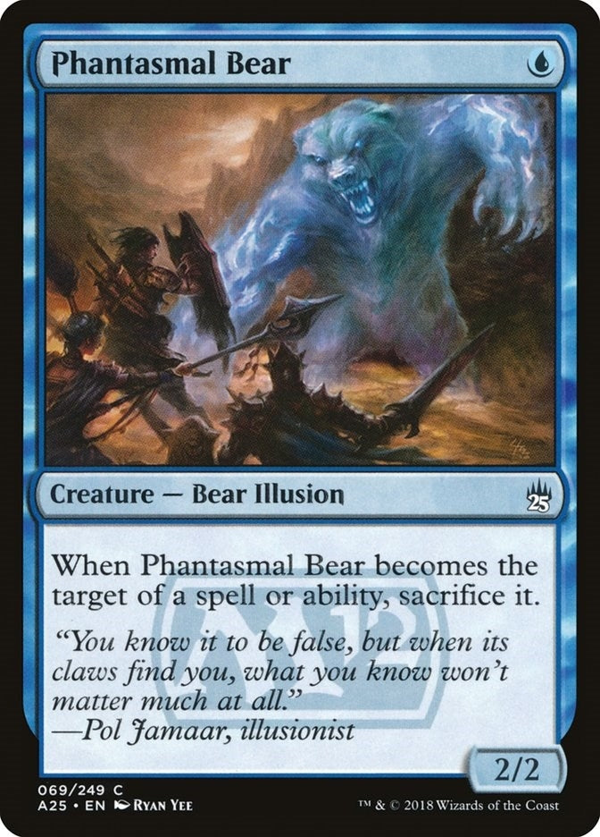 Phantasmal Bear (69) [A25] - MTG Single