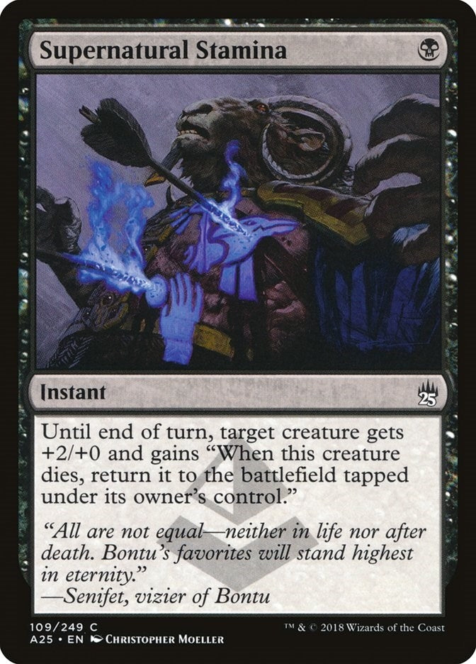 Supernatural Stamina (109) [A25] - MTG Single
