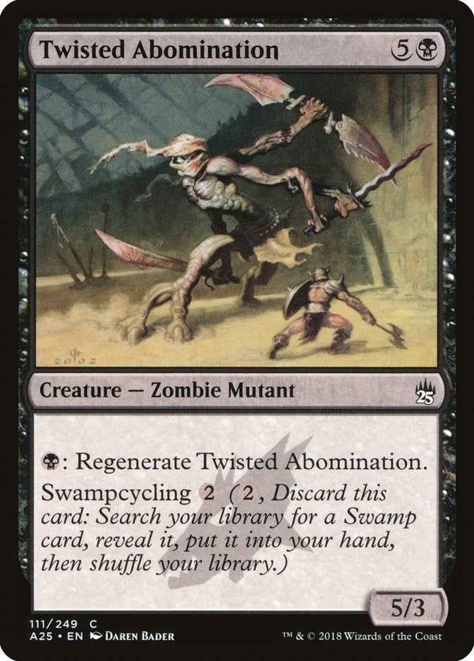 Twisted Abomination (111) [A25] - MTG Single