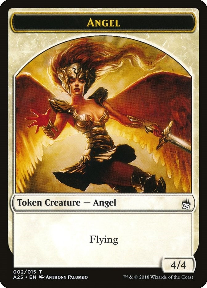 Angel Token (002) (0) [A25] - MTG Single