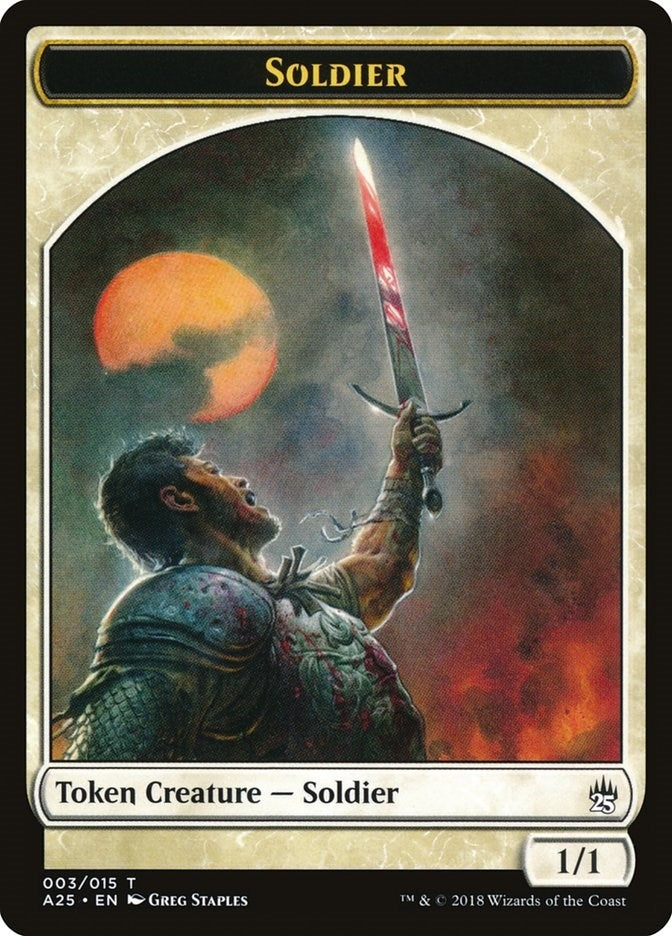 Soldier Token (003) (0) [A25] - MTG Single