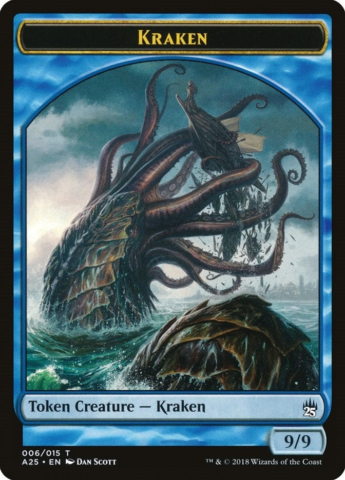 Kraken Token (006) (0) [A25] - MTG Single