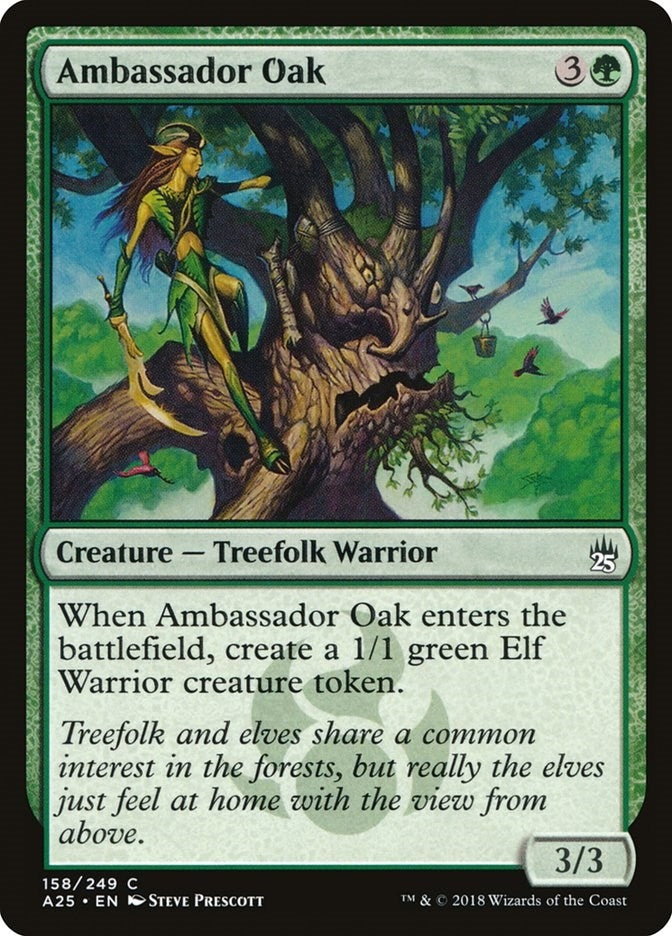 Ambassador Oak (158) [A25] - MTG Single